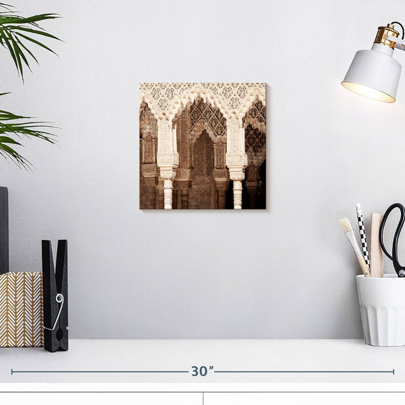 Nicci, les arches arabes, H 10 po x l 10 po
