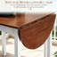 Table extensible avec abattant