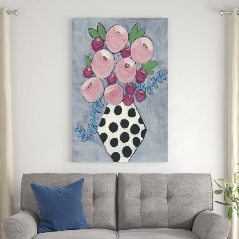 Floral Frol I, H 48 po x l 32 po x P 1,25 po