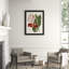 Large Red Botanical I Print
