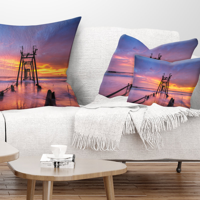 Coussin Pier Bridge, Rectangulaire, 12 po x 20 po
