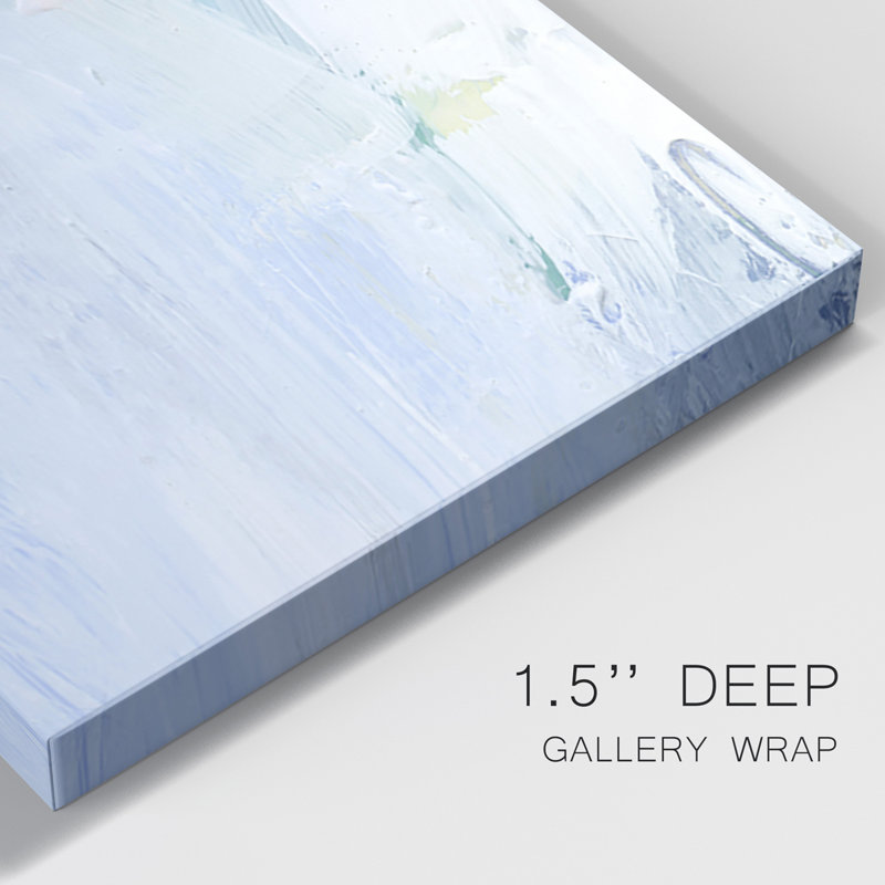 2_Arctique Ledge II - Toile tendue avec châssis de qualité supérieure - prête à être accrochée, H 60 po x l 120 po x P 1 po