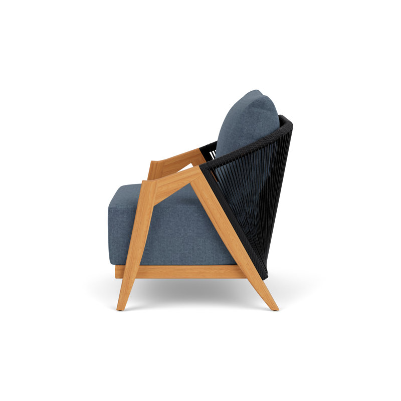 Alpine Outdoor Teak Armchair, Deluna Aegean