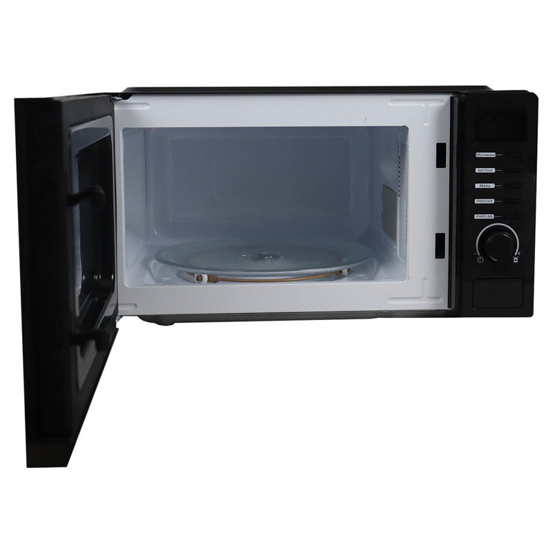 20L Digital Microwave, Black