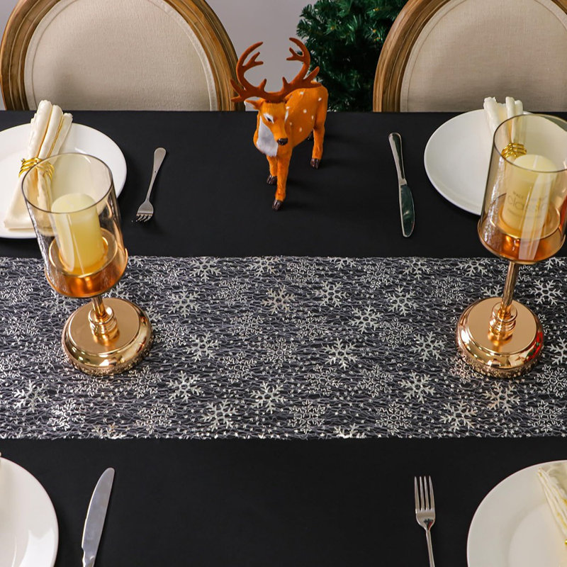 Chemin de table de Noël 2 pièces