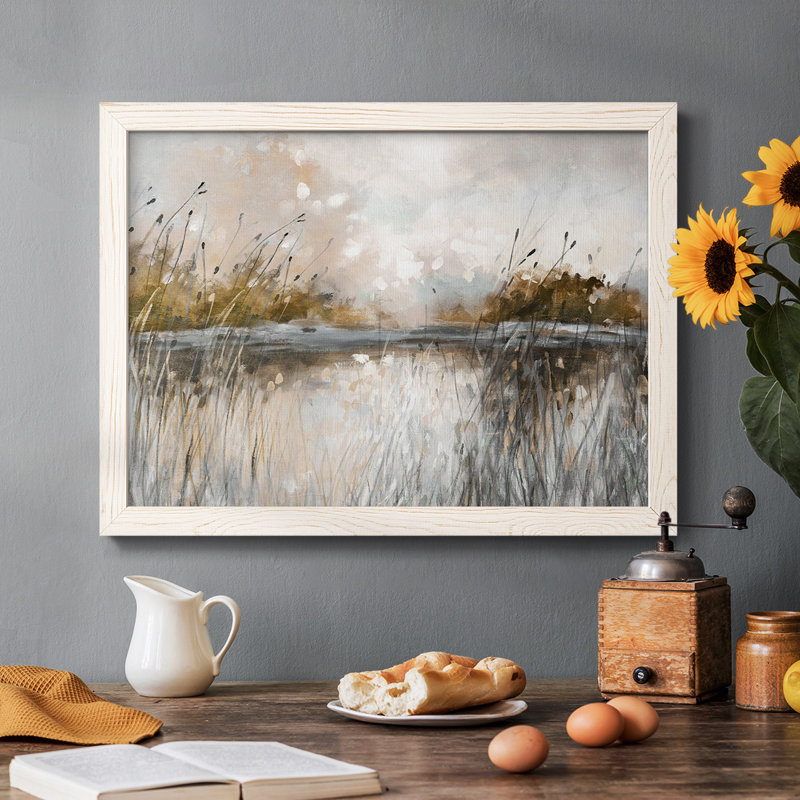 «Honeybloom Lake Views», reproduction sur toile encadrée, Blanc, H 14 po x l 20 po x P 1,5 po