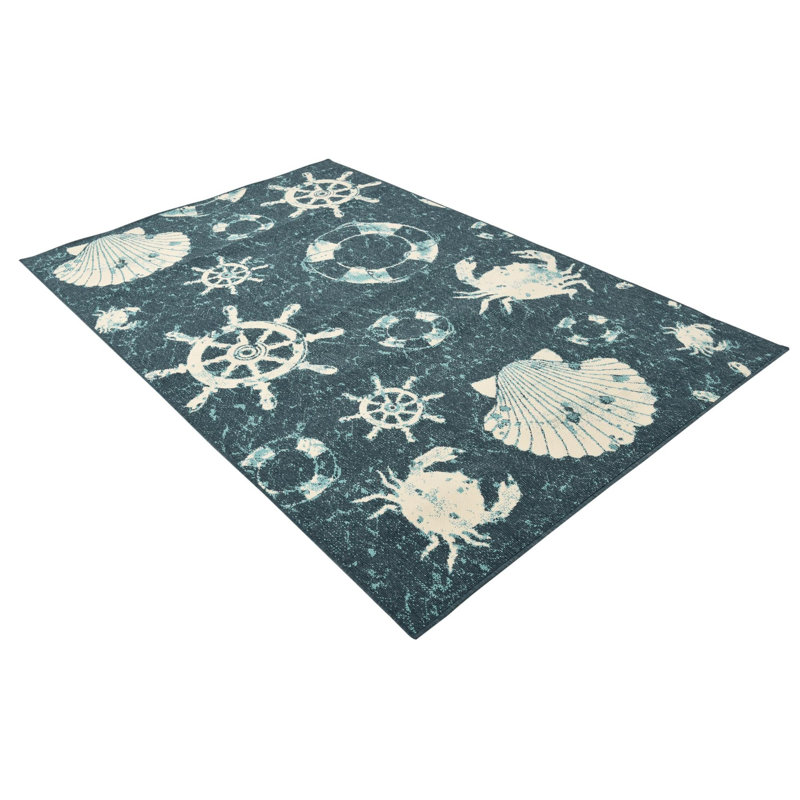 Caladoc Indoor / Outdoor Rug, Rectangle 5'3" x 8'