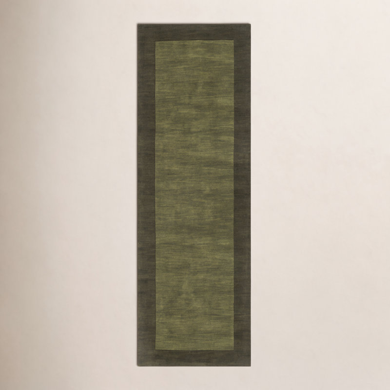 Dolma Hand Loomed Wool Rug, Runner 2'6" x 8'