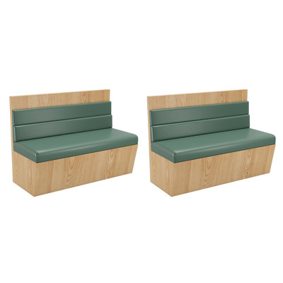 Banc rembourré en similicuir
