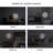6'' Battery Powered Integrated LED Outdoor Floating Light