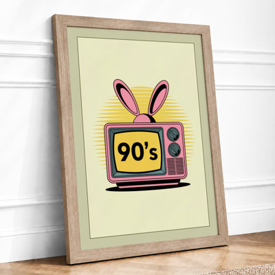 Television Set Retro - Print