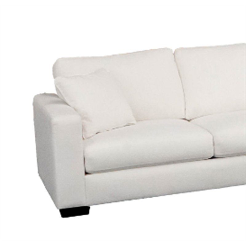 Concord Performance White Modular 3 Piece Sectional