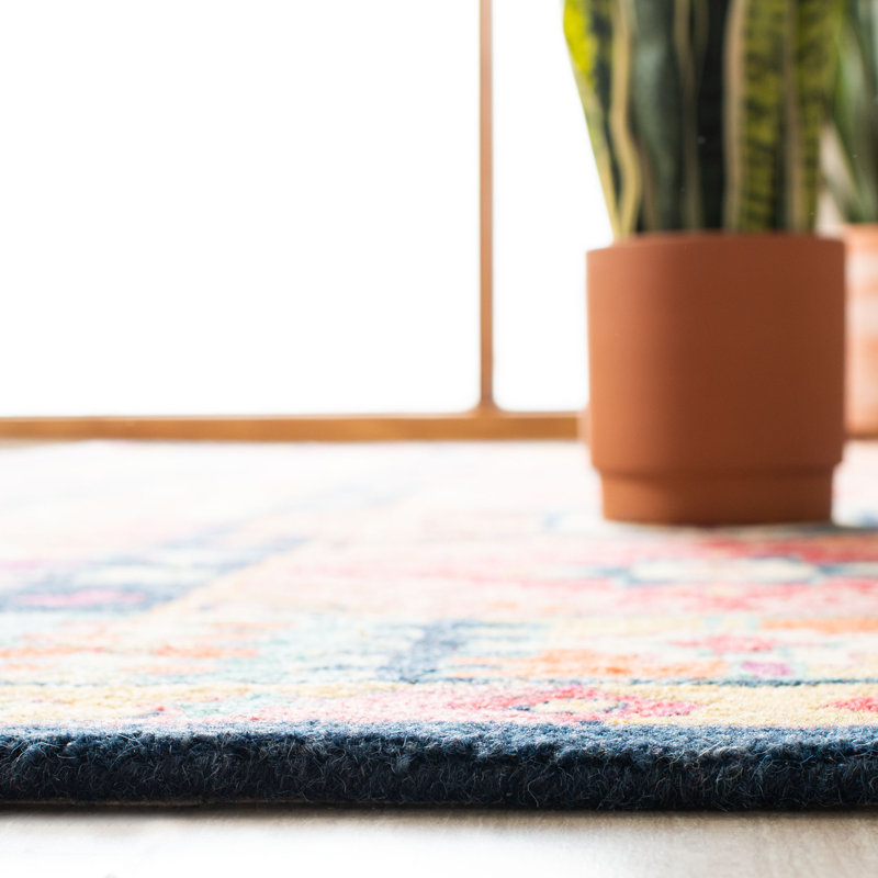 Ivanhoe Hand Tufted Wool Southwestern Rug, Rectangle 10' x 14'