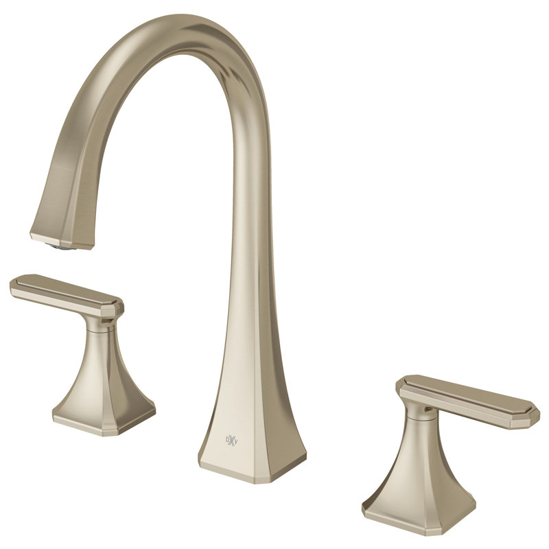 Belshire High Spout Widespread Bathroom Faucet, Brushed Nickel