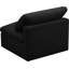 Canapé modulaire en velours 35 po Atixhe-566717393