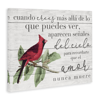 Aparecen Señales del Cielo Canvas Wall Art by Lil' Rue