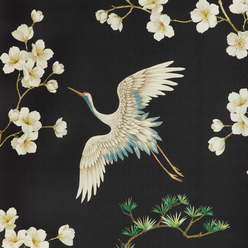 Kravet Design - W4207-816, Black/Beige/Teal