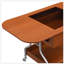 Table basse moderne et fonctionnelle avec roulettes, conception pliante et amplement de rangement pour un salon polyvalent
