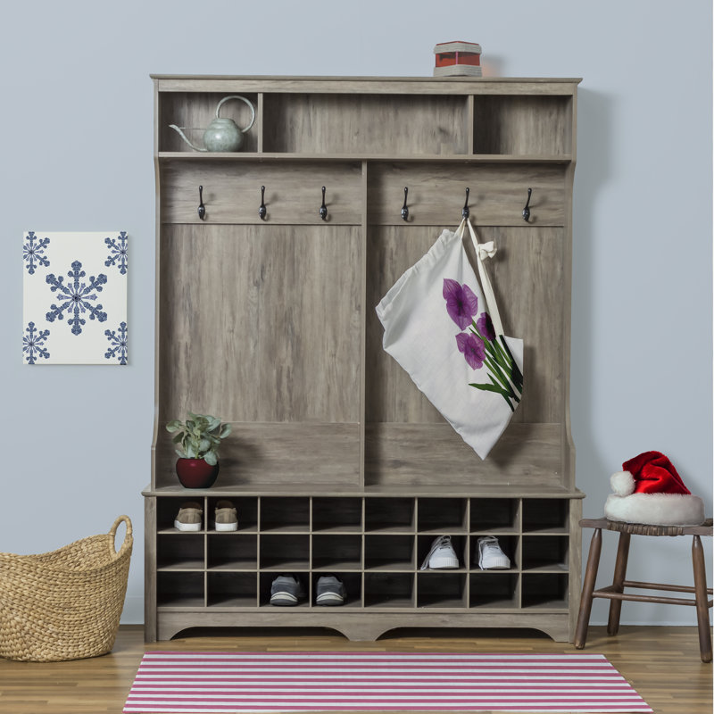 Fabric Laundry Bag with Handles, Small (29" H x 18" W), Purple