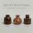 Over&back Vase Collection Wood Table Vase