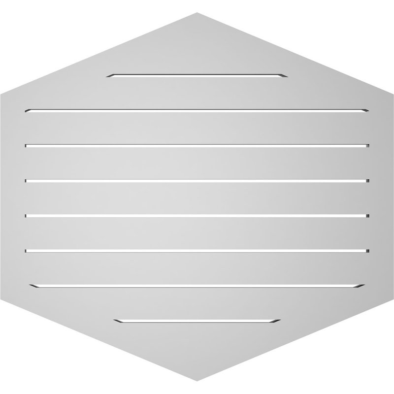 Pente verticale verticale en uréthane 5 pi, H 30 po x l 32 po x P 1,5 po