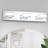 21 in. 3 Light Chrome LED Vanity Light Bar with Dimmable 5500K Light