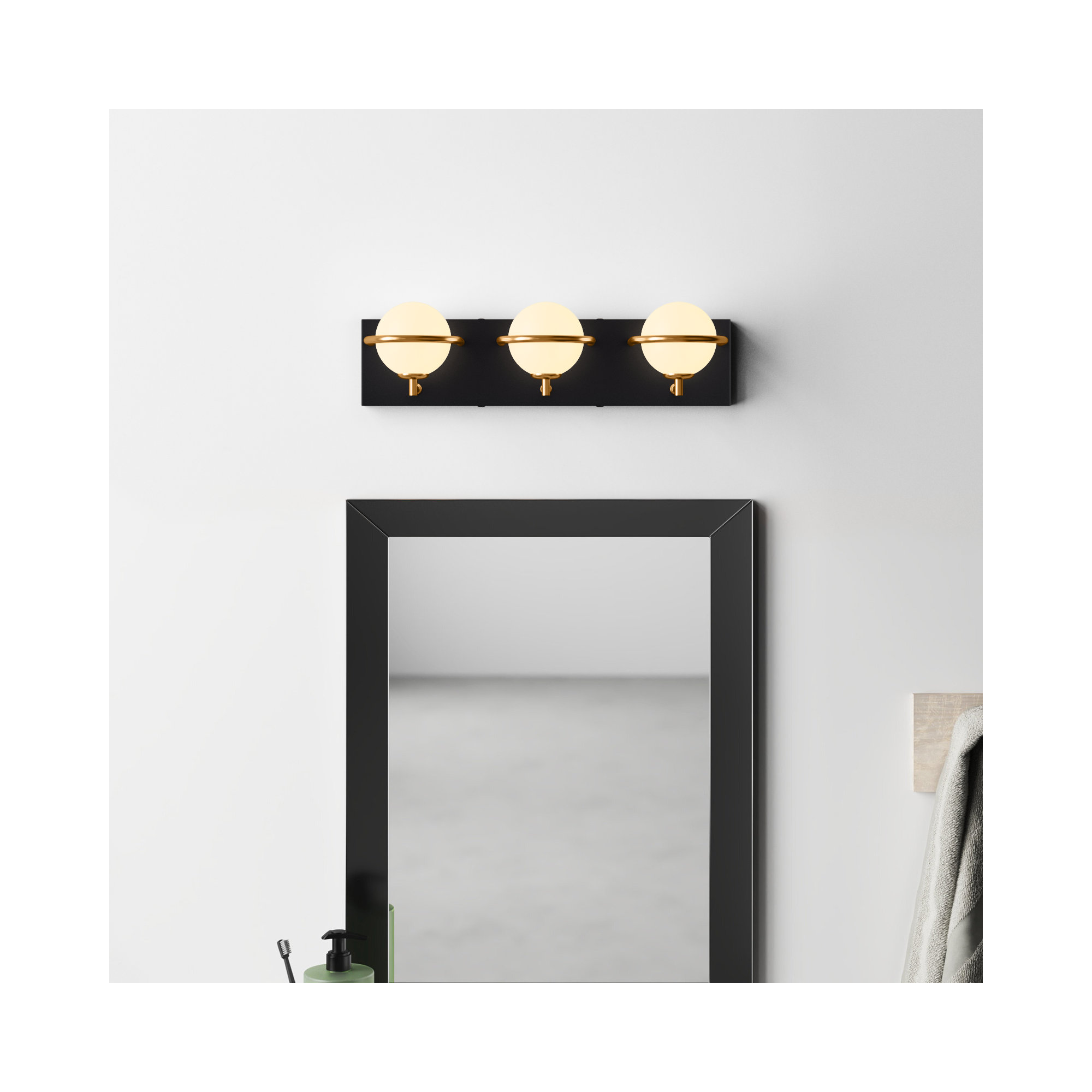 Bertram 3 - Light Dimmable Vanity Light