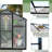 Outdoor Polycarbonate Greenhouse - Secure Door And Drainage System Aluminum For Backyard Protected-126814554