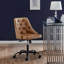 Chaise de bureau en cuir Vegan-1451975607