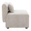 Chaise d'appoint rembourrée Modern