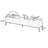 Modern Simple Style Black Walnut TV Stand-107437685