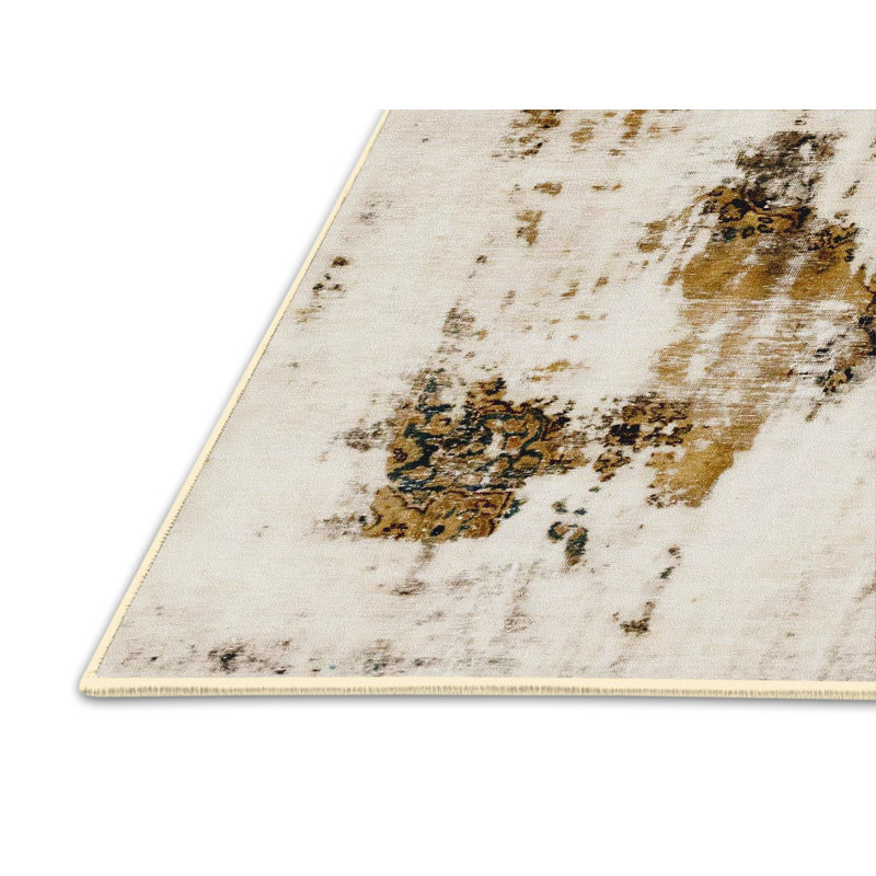 Abstract Indoor Rug, Rectangle 6' x 9'