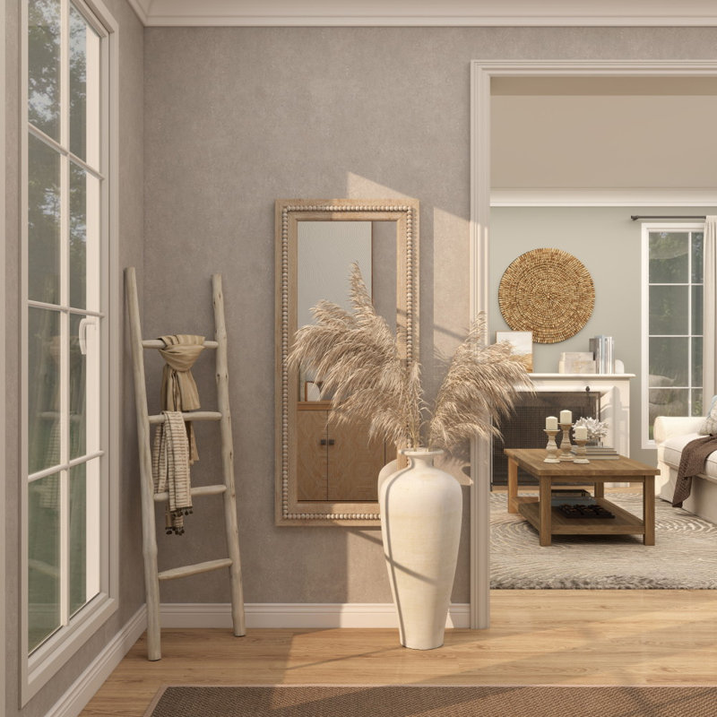 Grand vase décoratif en céramique Maeanna, H 30,5 po x l 13 po x P 13 po