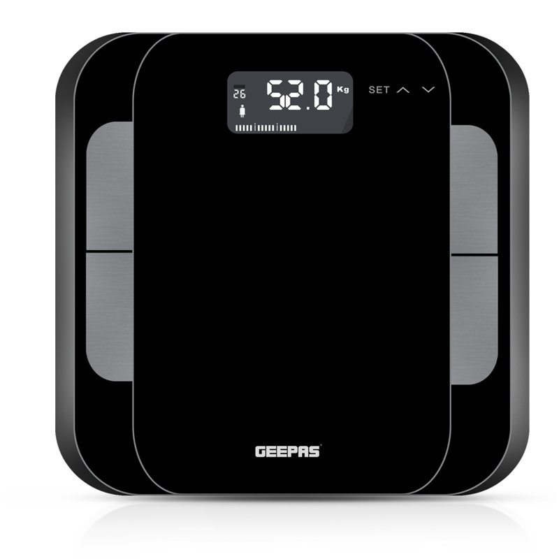 Geepas Digital Glass Bathroom Scale