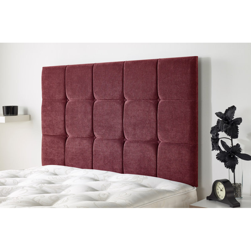 Upholstered Headboard, Kingsize (5'), Bordeaux