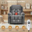 Fauteuil inclinable électrique ultra doux avec chaleur et massage-94668605