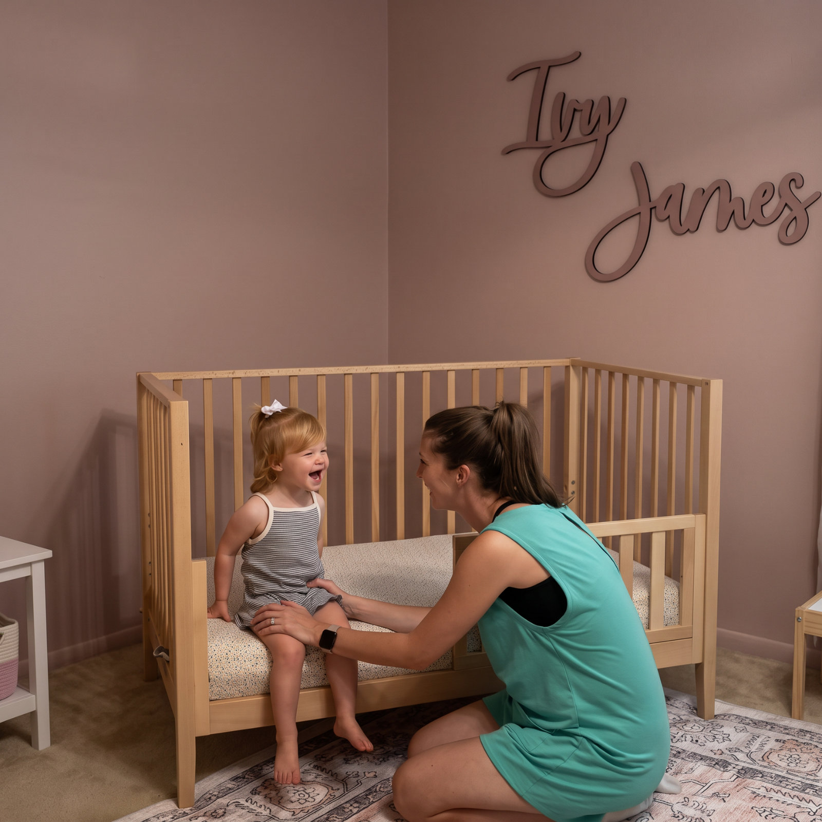 GreenGuard Certified 3 -in-1 Convertible Crib, Natural