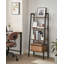 Galilea 137.5cm H x 56cm W Steel Ladder Bookcase-33746905