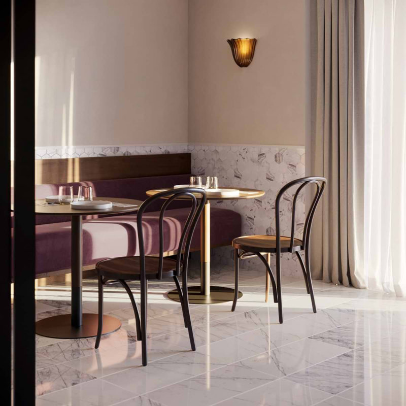 Lilac Premium 12x24 Marble Tile, Polished