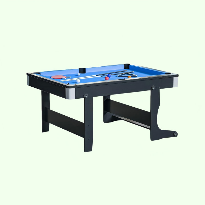 3-in-1 Combination Foldable Table Includes Billiards, Table Tennis, & Dining Table