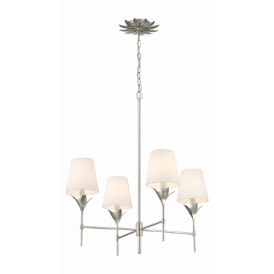 Iron 4-Light Chandelier