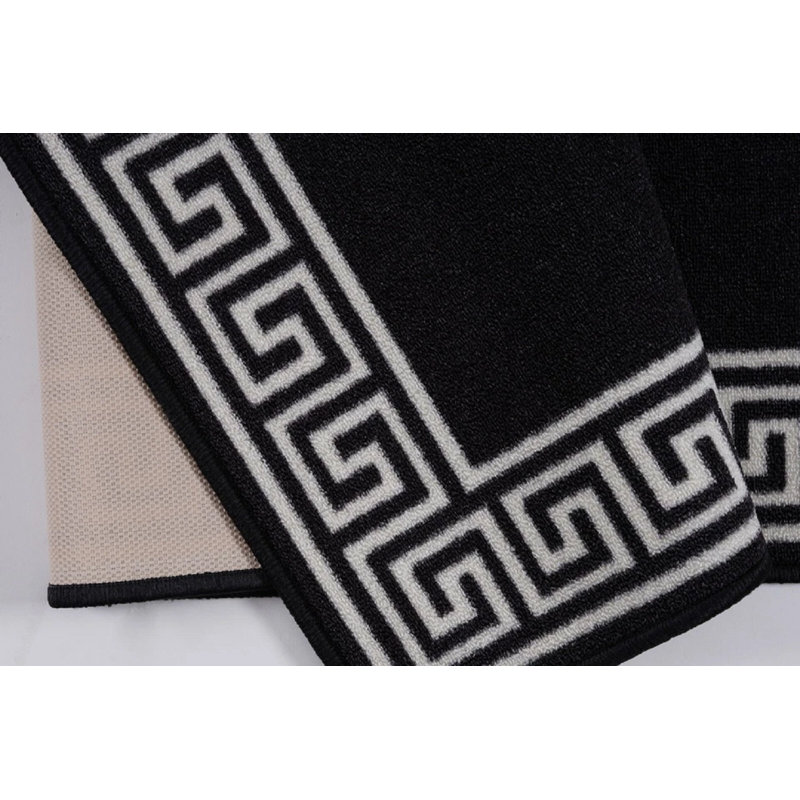 Geometric Indoor / Outdoor Area Rug, Rectangle 80 x 150 cm