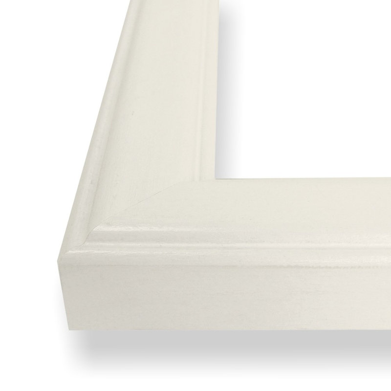 Tulip Poplar White Wood 16x22 Inch Picture Frame