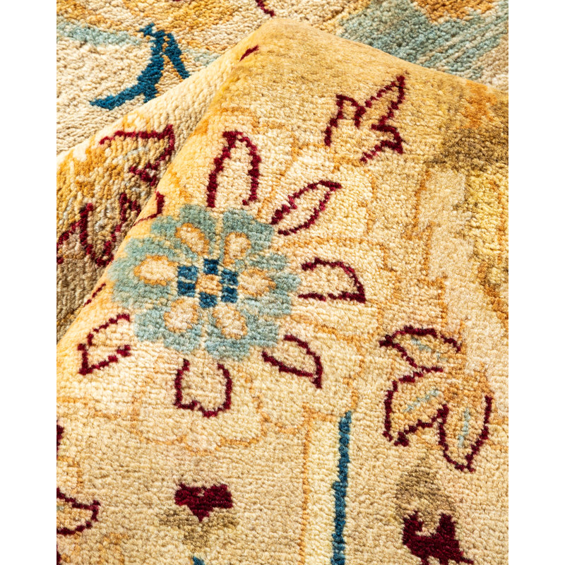 Classic One-of-a-Kind 6' 1" X 9' 2" Hand Knotted Area Rug