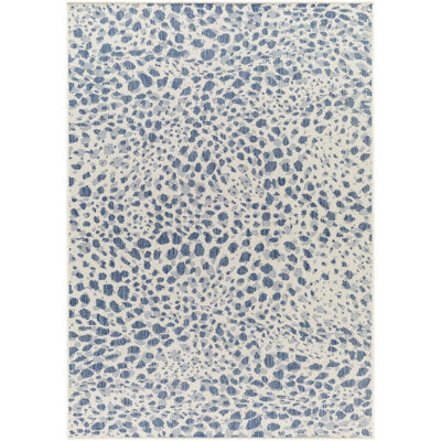 Almaville Blue Outdoor Area Rug