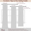 Rideaux occultants isolants texturés 100% Graciella-356121457-356121465