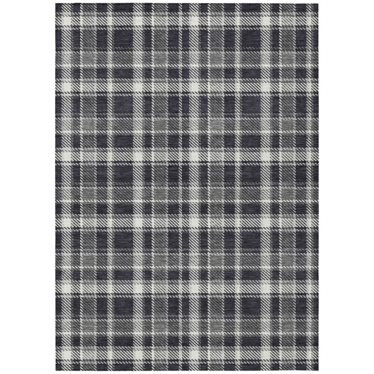 Plaid Indoor / Outdoor Rug
