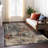 Machine Washable Indoor/Outdoor Xhevrie Taupe Rug-978109806