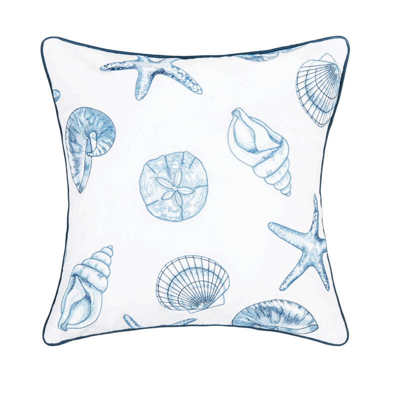 Calming Seas Throw Pillow