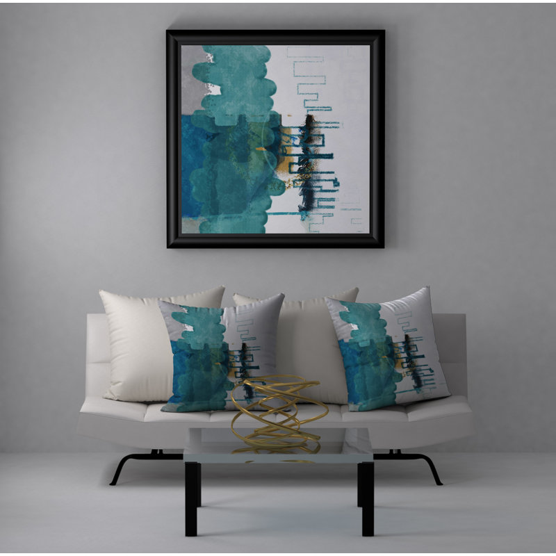 Housse de coussin décoratif carrée Real plus, 20 po x 20 po